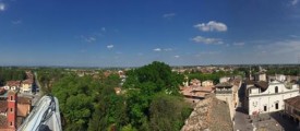 veduta dal belvedere urbano di Castel Goffredo